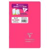 Carnet piqu&eacute; Koverbook Neon 11x17cm 96 pages petits carreaux couverture polypropyl&egrave;ne opaque