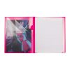 Carnet piqu&eacute; Koverbook Neon 11x17cm 96 pages petits carreaux couverture polypropyl&egrave;ne opaque
