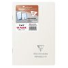 Carnet piqu&eacute; Koverbook Silver 11x17 cm 96 pages lign&eacute; couverture polypropyl&egrave;ne opaque