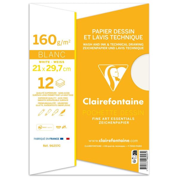 Dessin Technique pochette 12F A4 160g