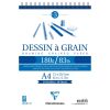 Dessin &agrave; Grain bloc spiral&eacute; 30F A4 180g