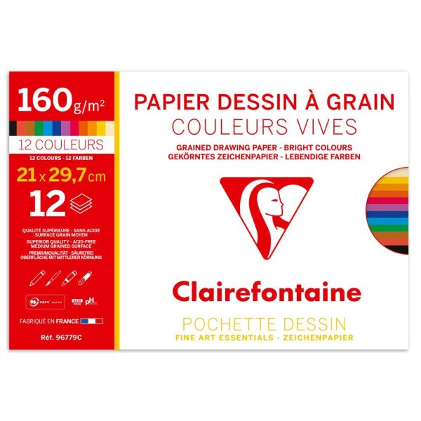 Etival Color pochette 12F A4 160g