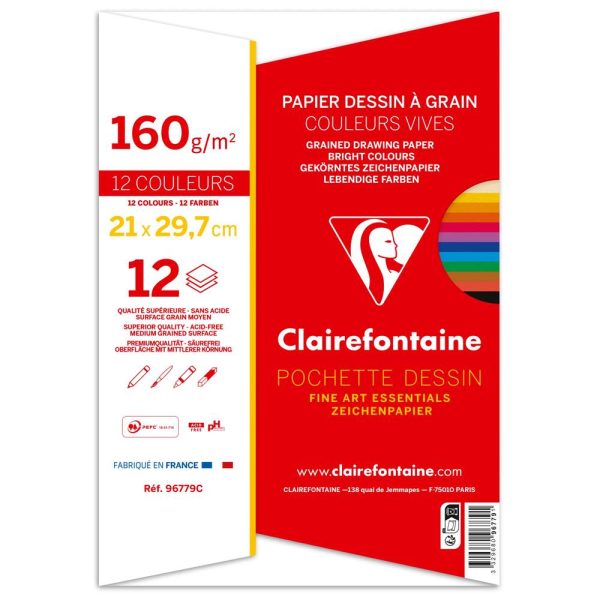 Etival Color pochette 12F A4 160g