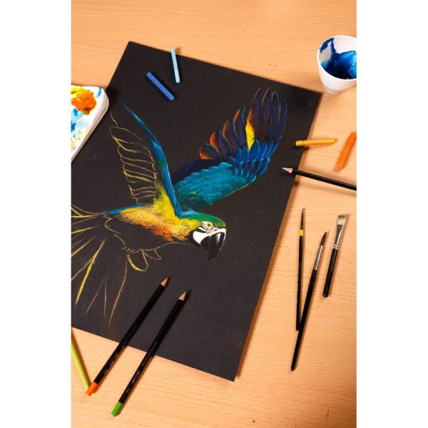 Paint&rsquo;ON Noir paquet 10F 50x65cm 250g