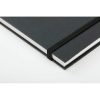 Layout double-face carnet ouverture &agrave; plat 25F 11x22cm 220g