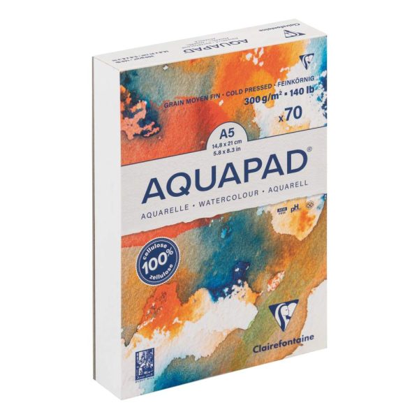 Goldline Aquapad bloc coll&eacute; 50F A6 300g