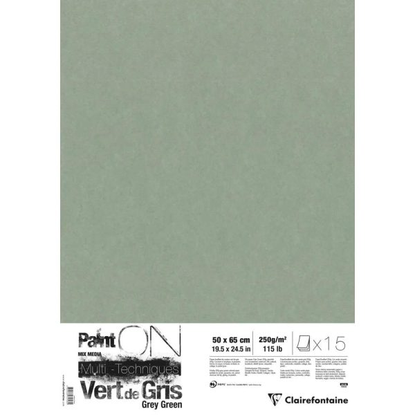 PaintON Vert de Gris paquet 15F 50x65cm 250g