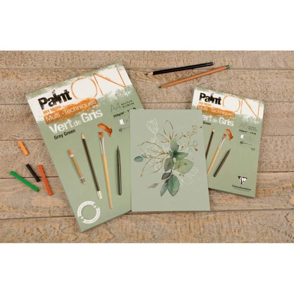 PaintON Vert de Gris paquet 15F 50x65cm 250g