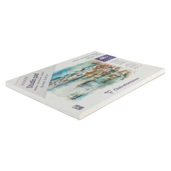 Goldline Studio bloc coll&eacute; 50F 30x40cm 200g grain fin
