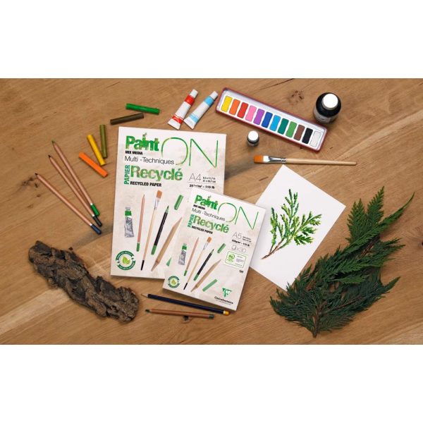 PaintON Recycl&eacute; bloc coll&eacute; 30F A2 250g