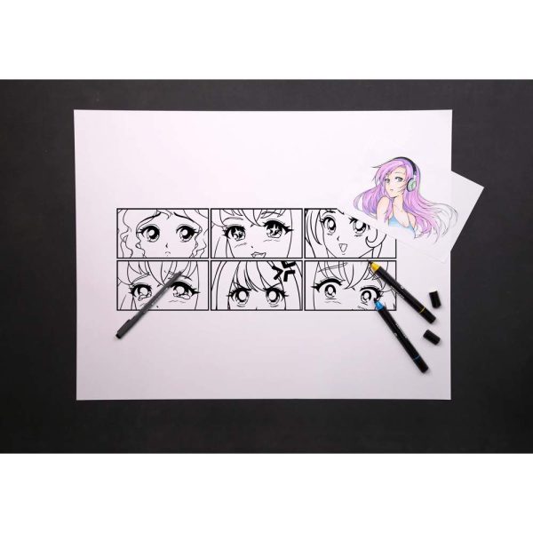 Manga Multi-techniques paquet 25F 50x65cm 200g