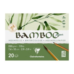 Bamboo bloc coll&eacute; 1 c&ocirc;t&eacute; 20F 10x7,4cm 250g
