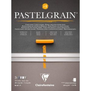 PastelGrain bloc coll&eacute; n&deg;1 12F 18x24cm 360g