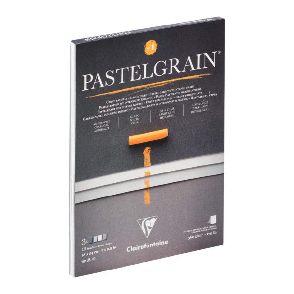 PastelGrain bloc coll&eacute; n&deg;1 12F 18x24cm 360g