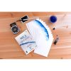 Aqua Essentials bloc coll&eacute; 12 papiers aquarelle assortis 10x15cm 12F 200g-300g