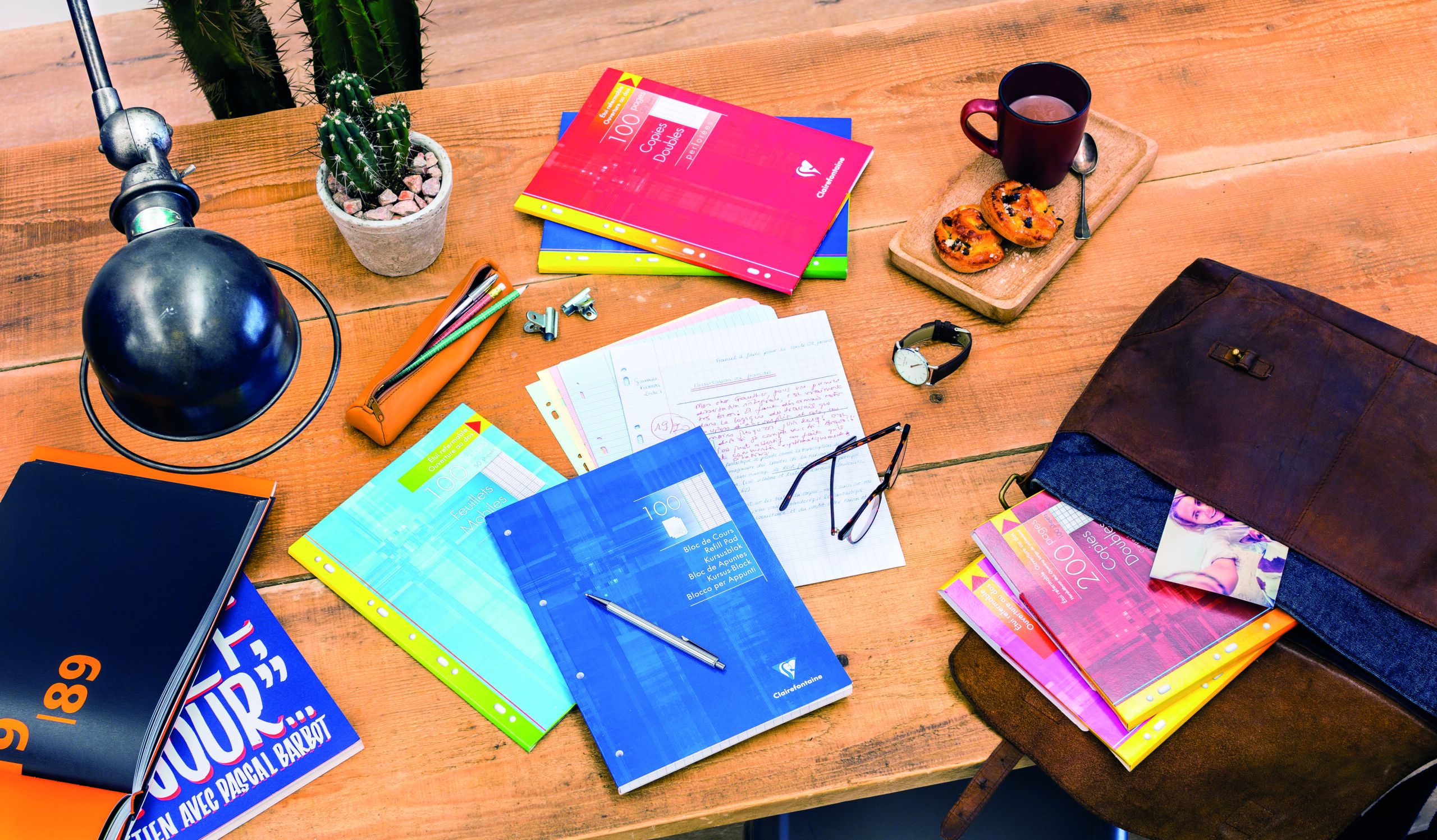 Single sheets and double copies – Clairefontaine