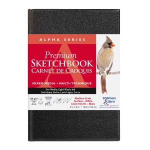 Alpha Series carnet rembord&eacute; rigide 62F 10,2x15,2cm 150g - 100460SBC