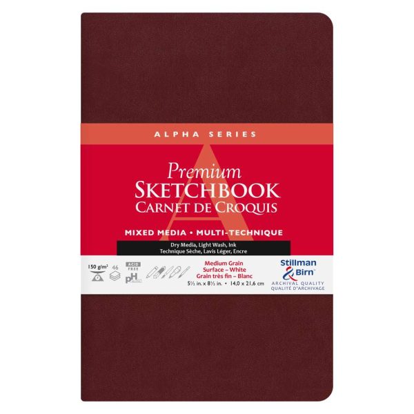 Alpha Series carnet souple 46F 14&times;21,6cm 150g