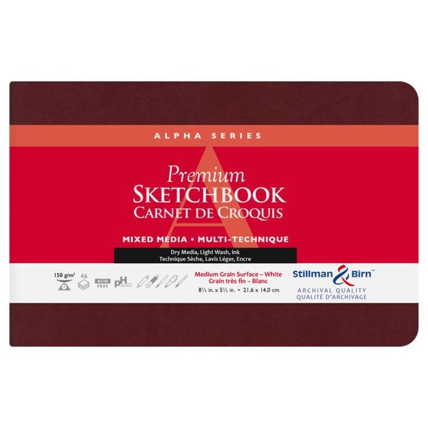 Alpha Series carnet souple 46F 21,6x14cm 150g