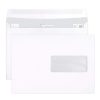 Boite de 500 enveloppes Blanches C5-162x229mm - Auto-Adh&eacute;sives - 90g/m2 - Fen&ecirc;tre PET 45x100 (position 62/20)