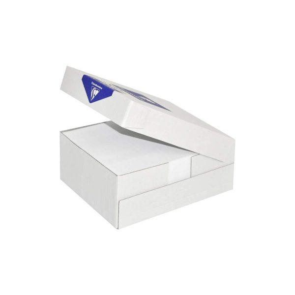 Boite de 500 Enveloppes Blanches DL-110x220mm &ndash; Auto-Adh&eacute;sives &ndash; 80g/m2 &ndash; Fen&ecirc;tre Papier Cristal 35&times;100 (position 20/20)