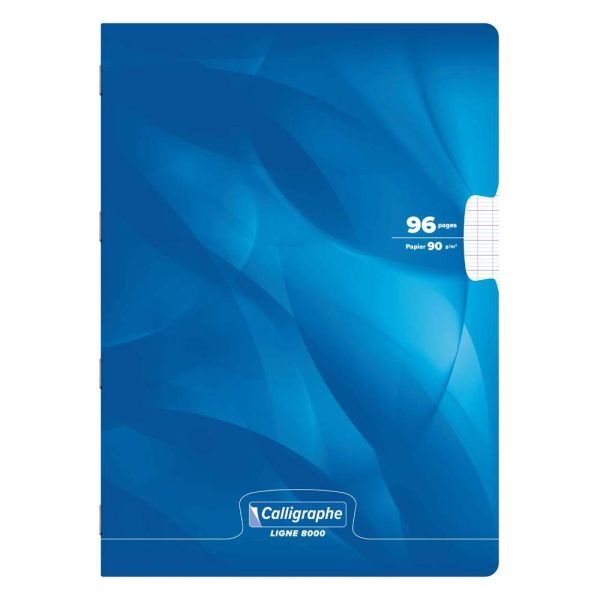 Cahier piqu&eacute; 8000 CARTE A4 96 pages grands carreaux 90 g