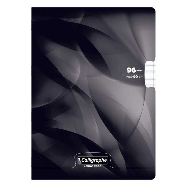 Cahier piqu&eacute; 8000 CARTE A4 96 pages grands carreaux 90 g