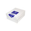 Boite de 500 Enveloppes Blanches DL-110x220mm - Auto-Adh&eacute;sives - 90g/m2 - Fen&ecirc;tre Papier Cristal 45x100 (position 20/20)