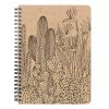 Le cerisier blanc, Carnet reliure int&eacute;grale A5 14,8x21 cm, 148 pages, lign&eacute;, ass.