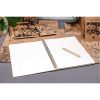 Le cerisier blanc, Cahier reliure int&eacute;grale A4 21x29,7 cm, 148 pages, lign&eacute; et marge, ass.