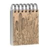 Le cerisier blanc, Bloc reliure int&eacute;grale en-t&ecirc;te 9x11 cm, 160 feuilles, uni, ass.