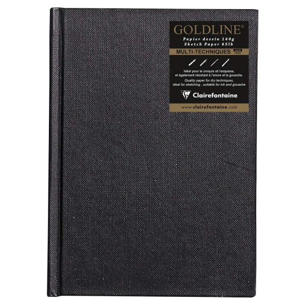 Goldline carnet cousu coll&eacute; 64F A6 140g F