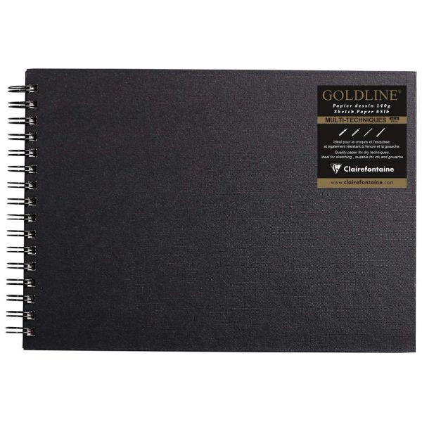 Goldline carnet spiral&eacute; 64F A4 140g I