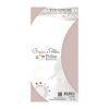 Paquet de 5 cartes simples Grain de Pollen 105x210mm 210g/m2