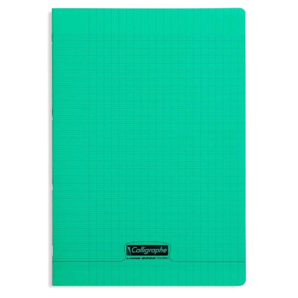 Cahier piqu&eacute; 8000 POLYPRO A4 48 pages grands carreaux 90 g