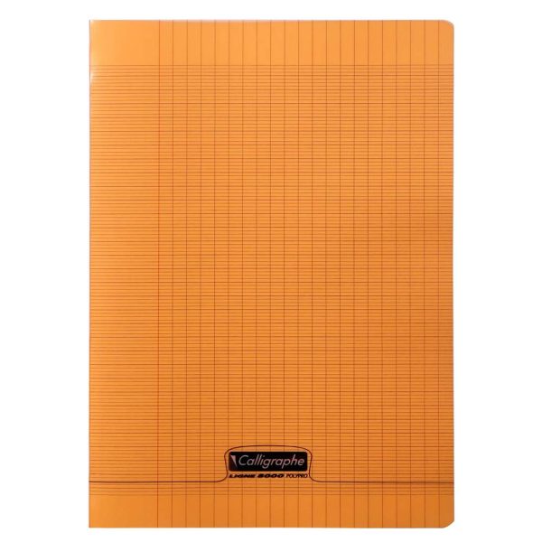 Cahier piqu&eacute; 8000 POLYPRO A4 48 pages grands carreaux 90 g