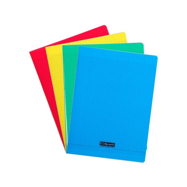 Cahier piqu&eacute; 8000 POLYPRO A4 96 pages grands carreaux 90 g