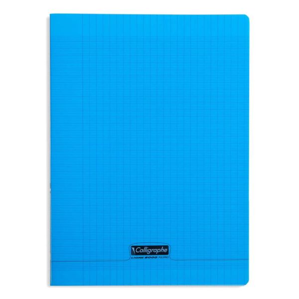 Cahier piqu&eacute; 8000 POLYPRO 24&times;32 cm 96 pages grands carreaux 90 g