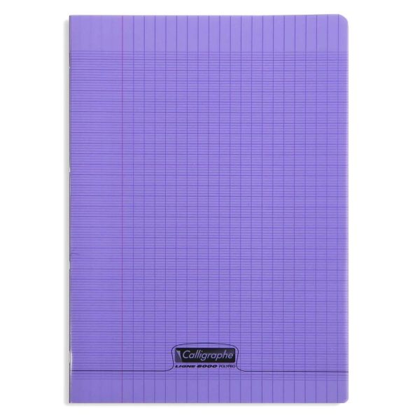 Cahier piqu&eacute; 8000 POLYPRO A4 96 pages grands carreaux 90 g