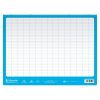 Cahier Magique 8000 POLYPRO couverture ardoise double-face effa&ccedil;able piqu&eacute; 24x32cm 48 pages grands carreaux (Sey&egrave;s tricolore)