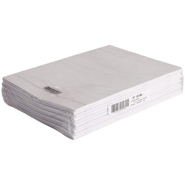 Cahier piqu&eacute; 8000 POLYPRO 24&times;32 cm 96 pages petits carreaux 90 g