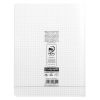 Cahier piqu&eacute; 8000 POLYPRO 17x22 cm 192 pages petits carreaux 90 g
