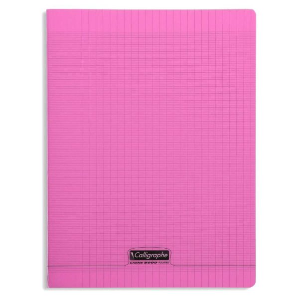 Cahier piqu&eacute; 8000 POLYPRO 24&times;32 cm 192 pages grands carreaux 90 g