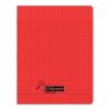 Cahier piqu&eacute; 8000 POLYPRO D&eacute;ficients visuels 17x22 cm 48 pages grands carreaux 2,5mm agrandi 10/10 90 g