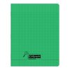 Cahier piqu&eacute; 8000 POLYPRO D&eacute;ficients visuels 17x22 cm 48 pages grands carreaux 2,5mm agrandi 10/10 90 g