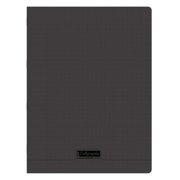 Cahier piqu&eacute; 8000 POLYPRO 24&times;32 cm 96 pages grands carreaux 90 g