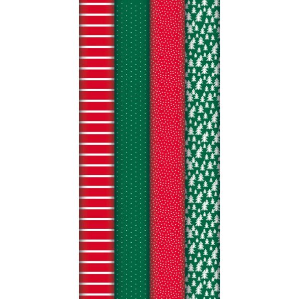 Excellia 80g, Rouge & Vert 5&times;0,70m, 20rl