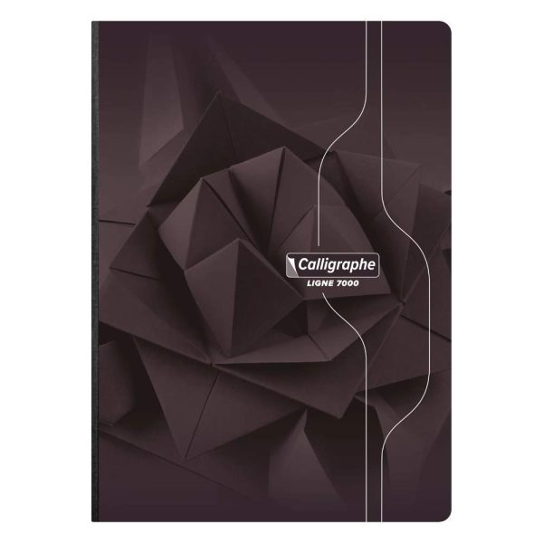 Cahier brochure souple dos toil&eacute; 7000 A4 288 pages grands carreaux 70 g