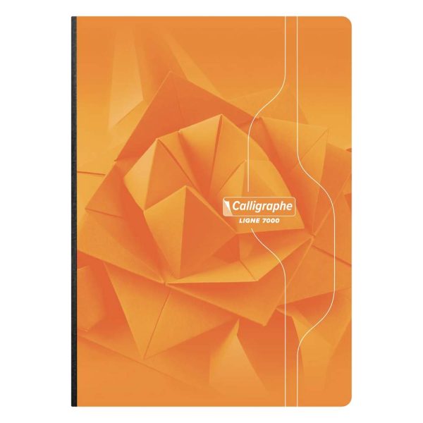 Cahier brochure souple dos toil&eacute; 7000 A4 288 pages grands carreaux 70 g