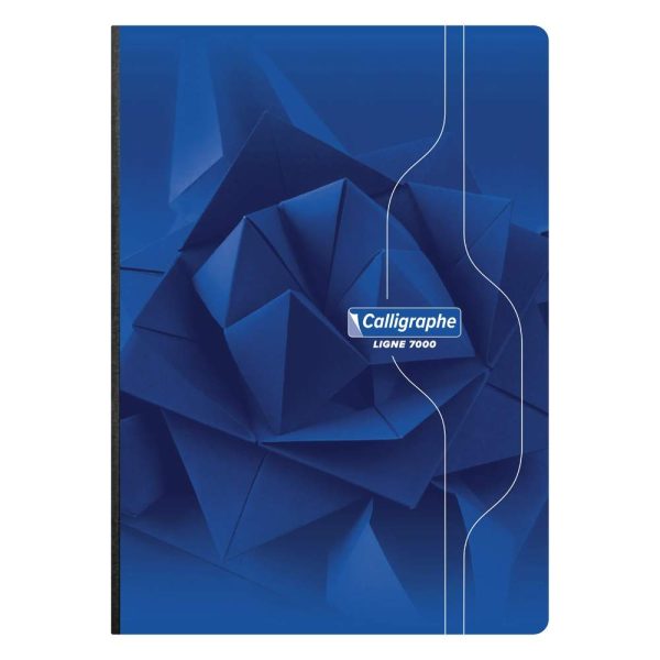 Cahier brochure souple dos toil&eacute; 7000 A4 288 pages petits carreaux 70 g